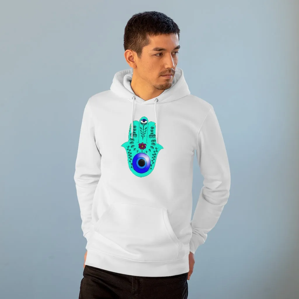 Fatimas hand 85% organic cotton unisex cruiser hoodie