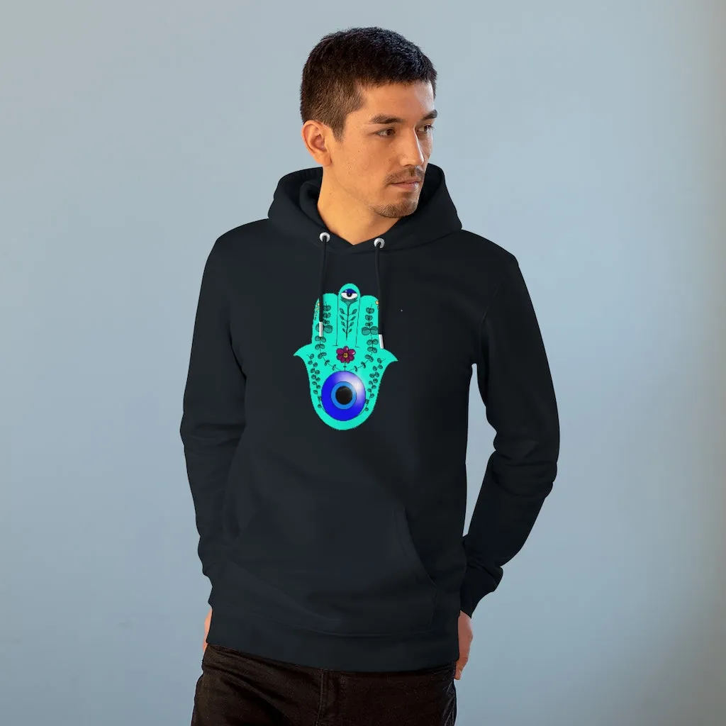 Fatimas hand 85% organic cotton unisex cruiser hoodie