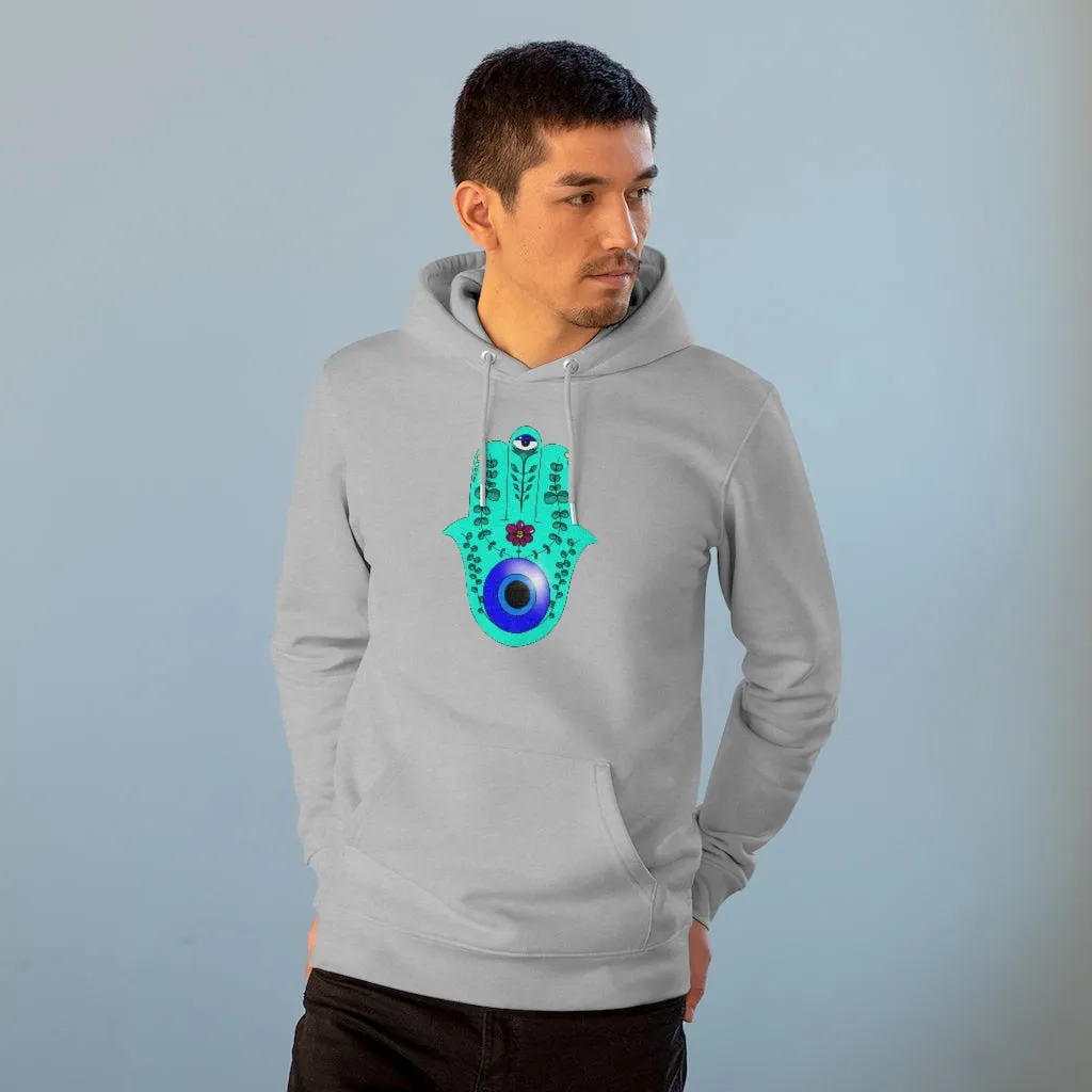 Fatimas hand 85% organic cotton unisex cruiser hoodie