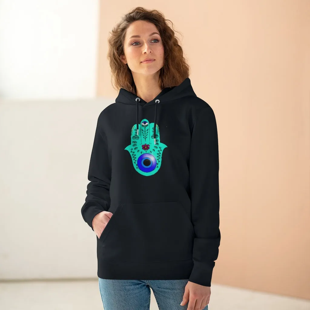 Fatimas hand 85% organic cotton unisex cruiser hoodie