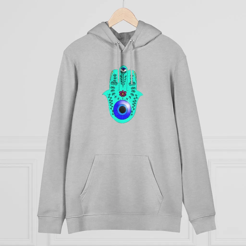 Fatimas hand 85% organic cotton unisex cruiser hoodie