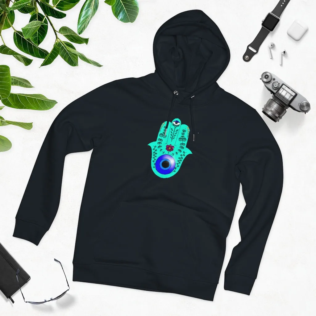 Fatimas hand 85% organic cotton unisex cruiser hoodie