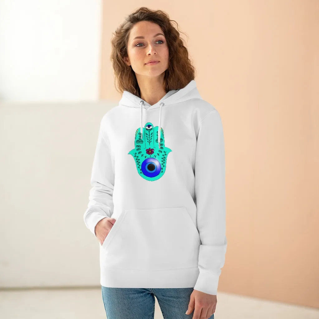 Fatimas hand 85% organic cotton unisex cruiser hoodie