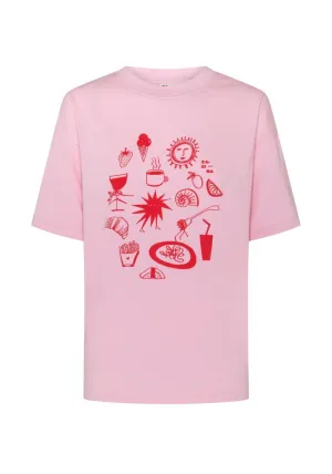 Favourite Things Tee - Pink