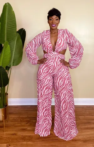 FIERCE HOTTIE JUMPSUIT (MAUVE)