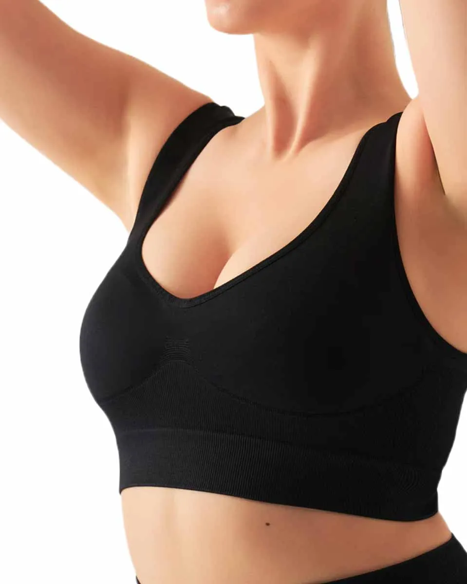 Final Sale Clearance Shapengo Throw-on Wirefree Bra