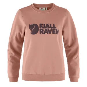 Fjallraven Womens Logo Sweater Dusty Rose / Port