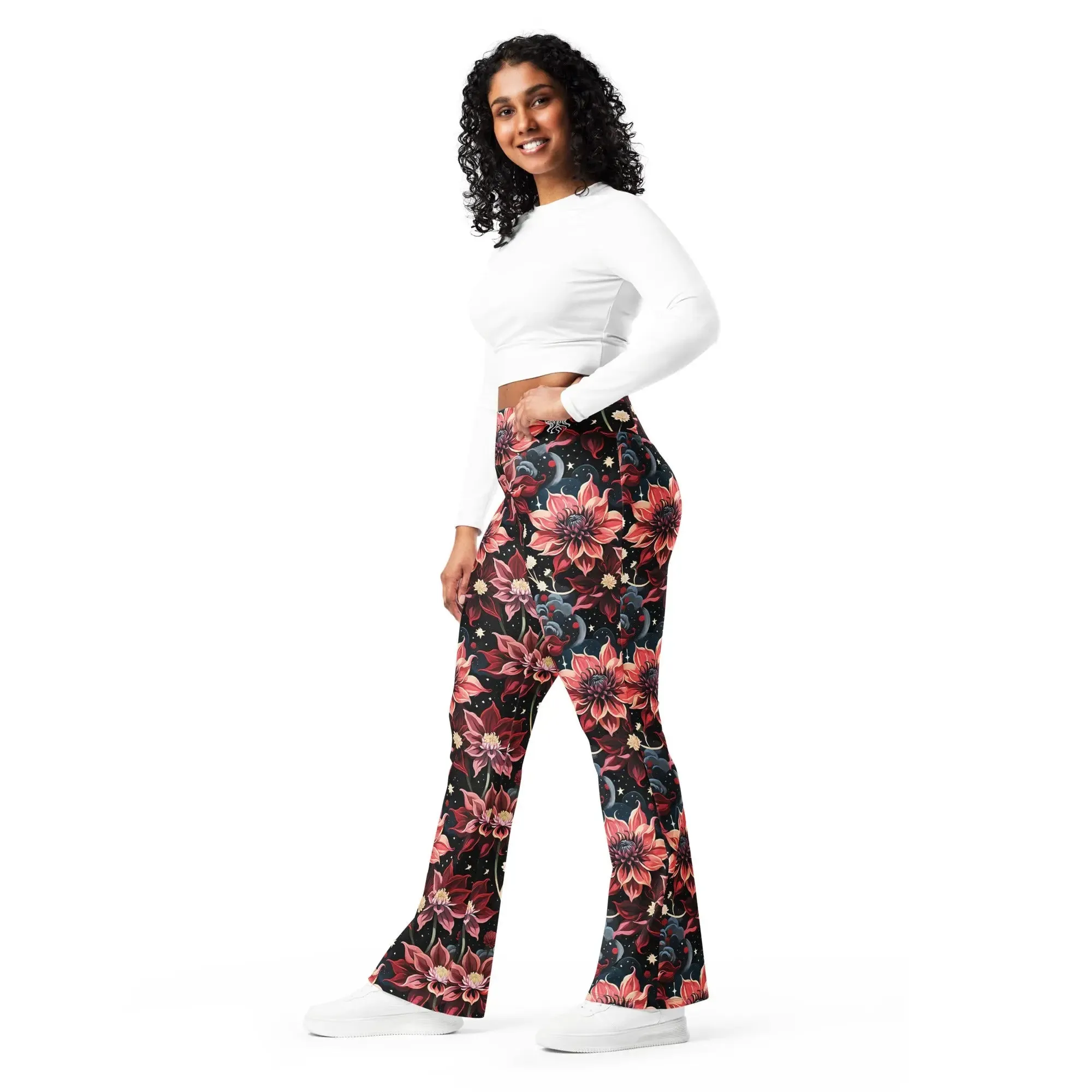 Flare Leggings Twilight Dahlia