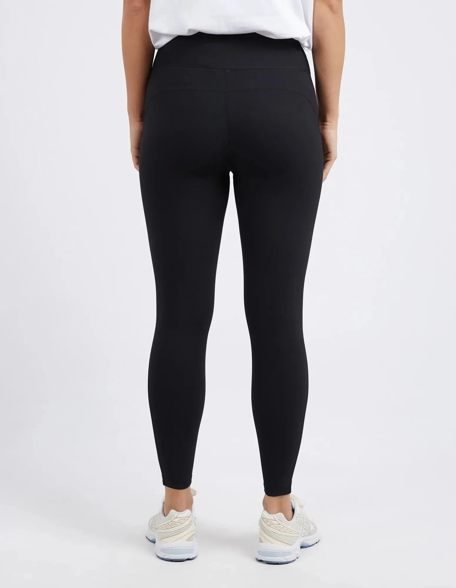 FOXWOOD LUXE RIB LEGGING BLACK