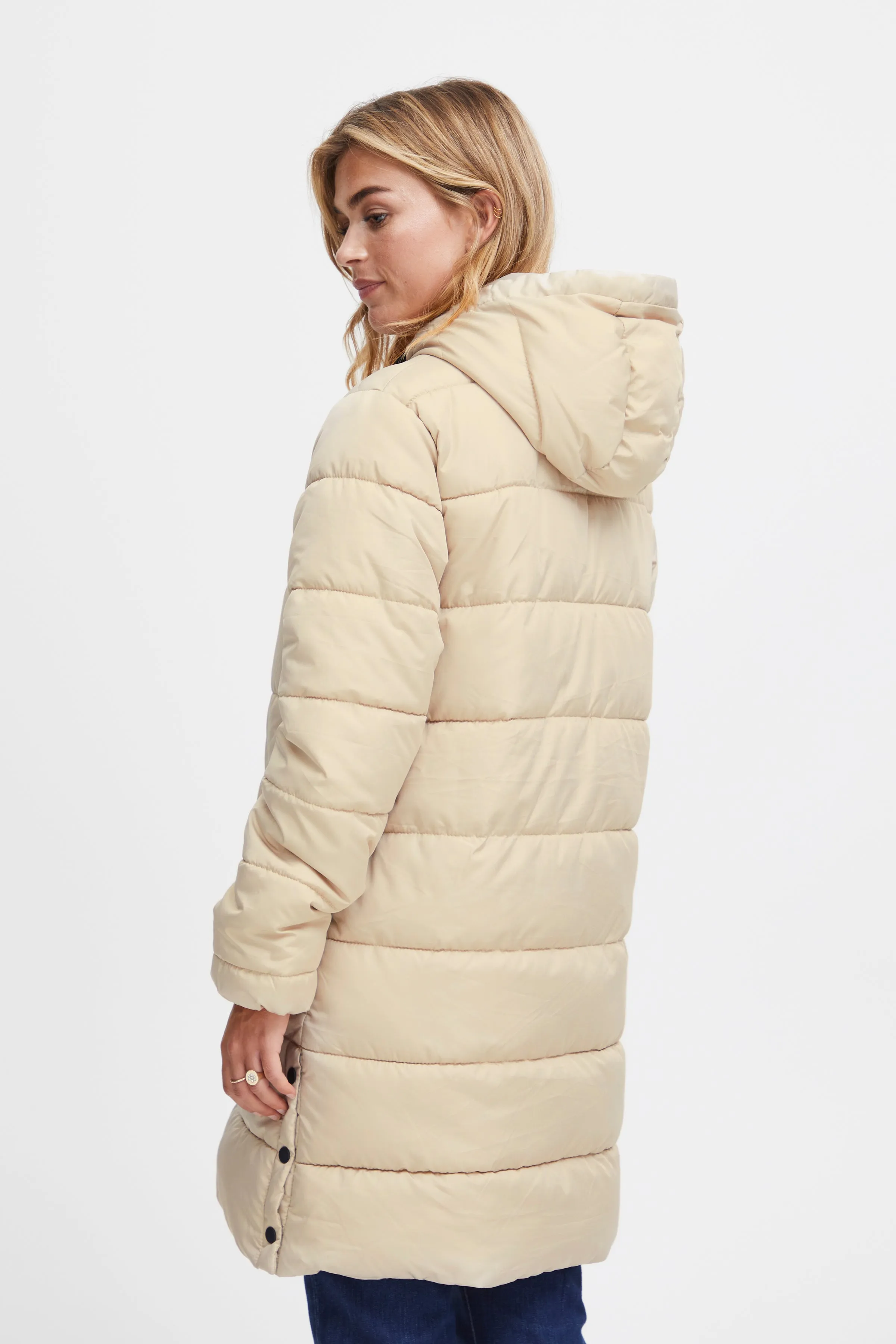 Fransa Mabelle Longer Length Coat - FRMABELLE COAT