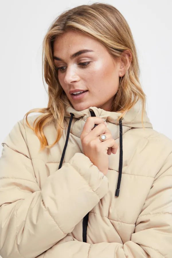 Fransa Mabelle Longer Length Coat - FRMABELLE COAT