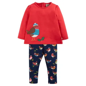Frugi Ola Infant Set Ofa209 Robins