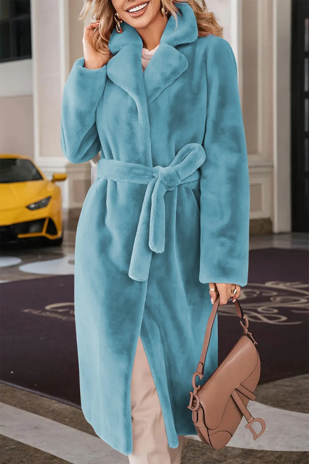 Full Size Fuzzy Coat