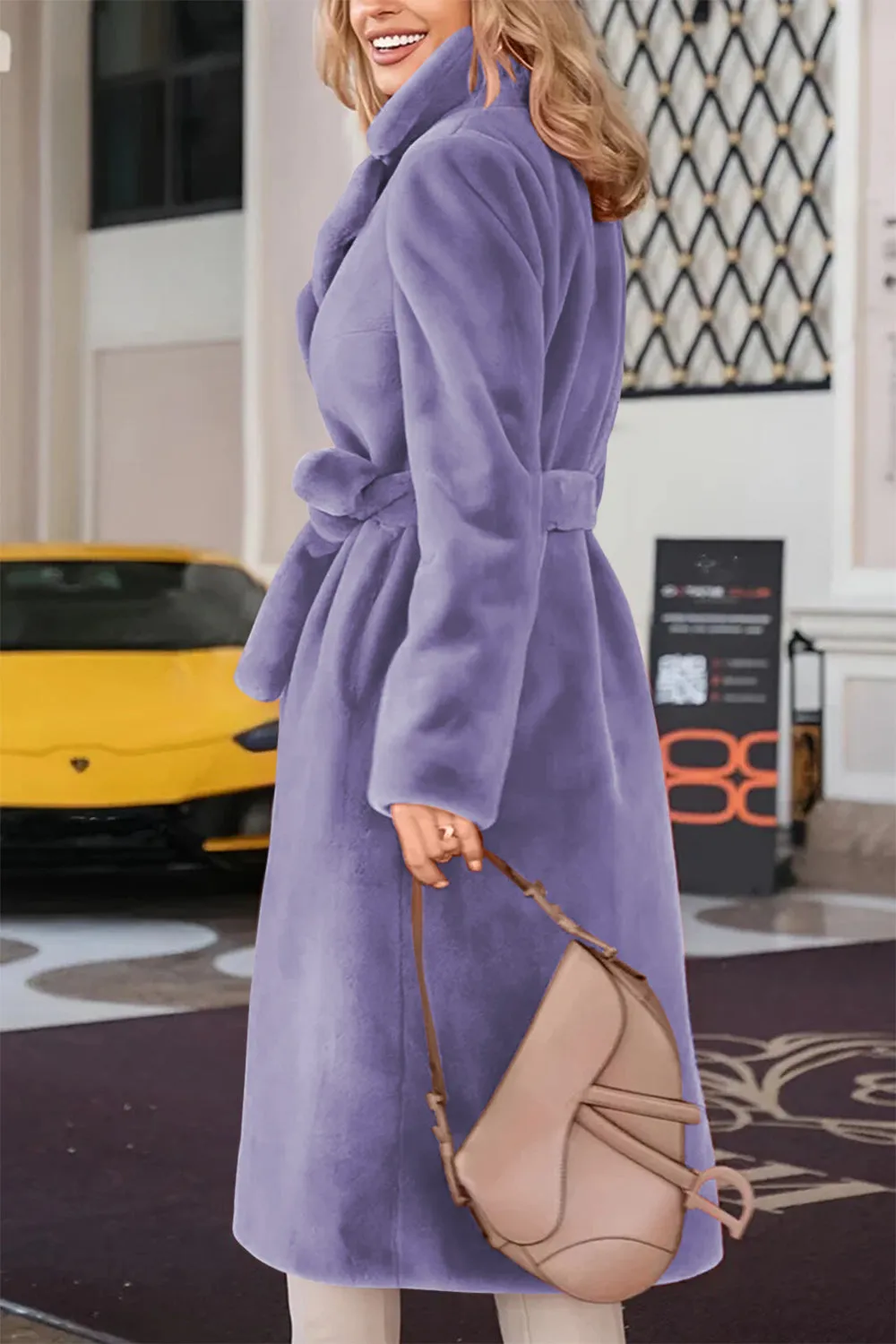 Full Size Fuzzy Coat