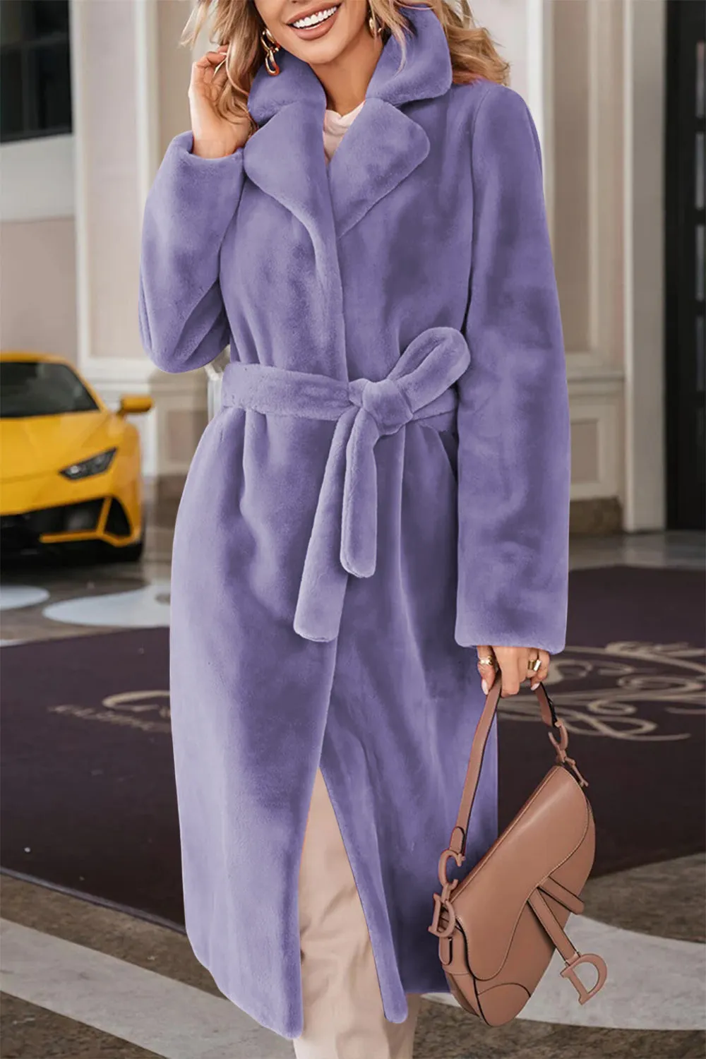 Full Size Fuzzy Coat