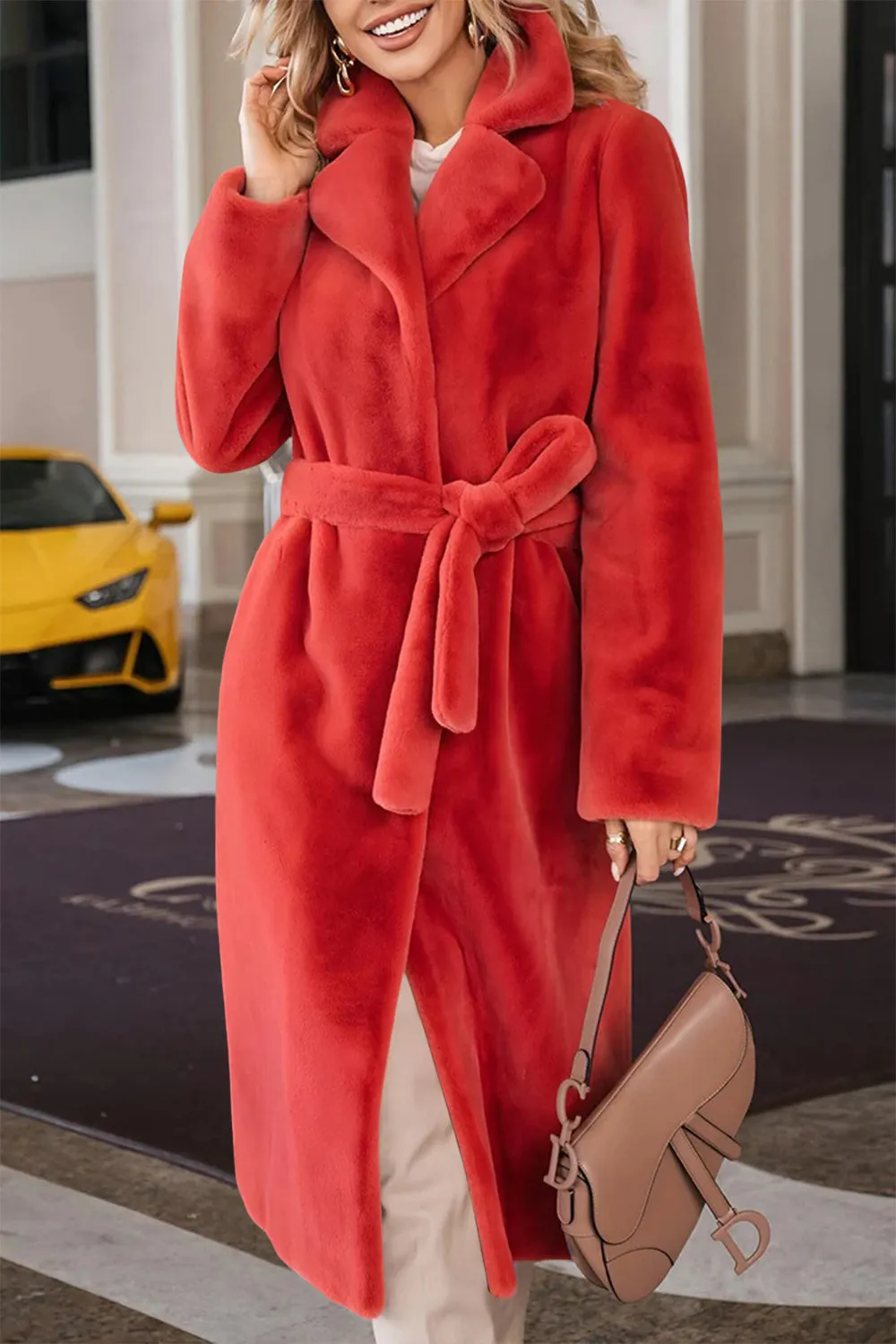 Full Size Fuzzy Coat