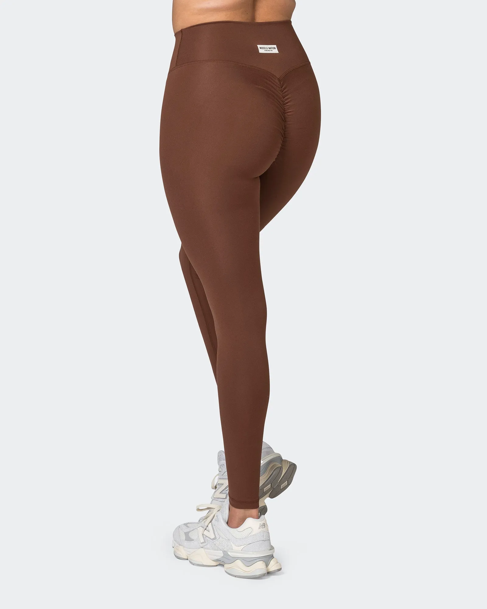 Game Changer Scrunch Full Length Leggings - Hazel