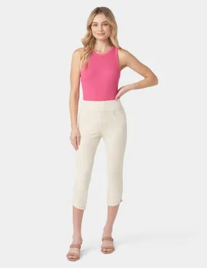 Game Changing Tulip Hem Capri