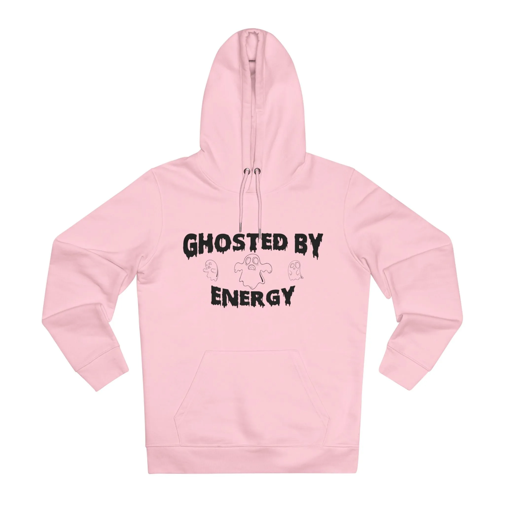 Ghosted by Energy with Spooky Ghosts in Pastel Aesthetic | Unisex Heavy Blend Organic Hoodie Sweatshirt