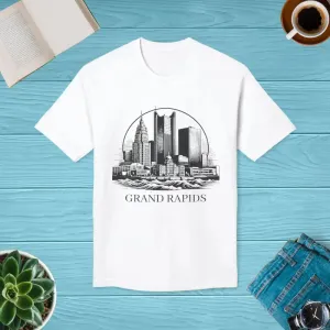 Grand Rapids Skyline Tee Urban Chic Comfort