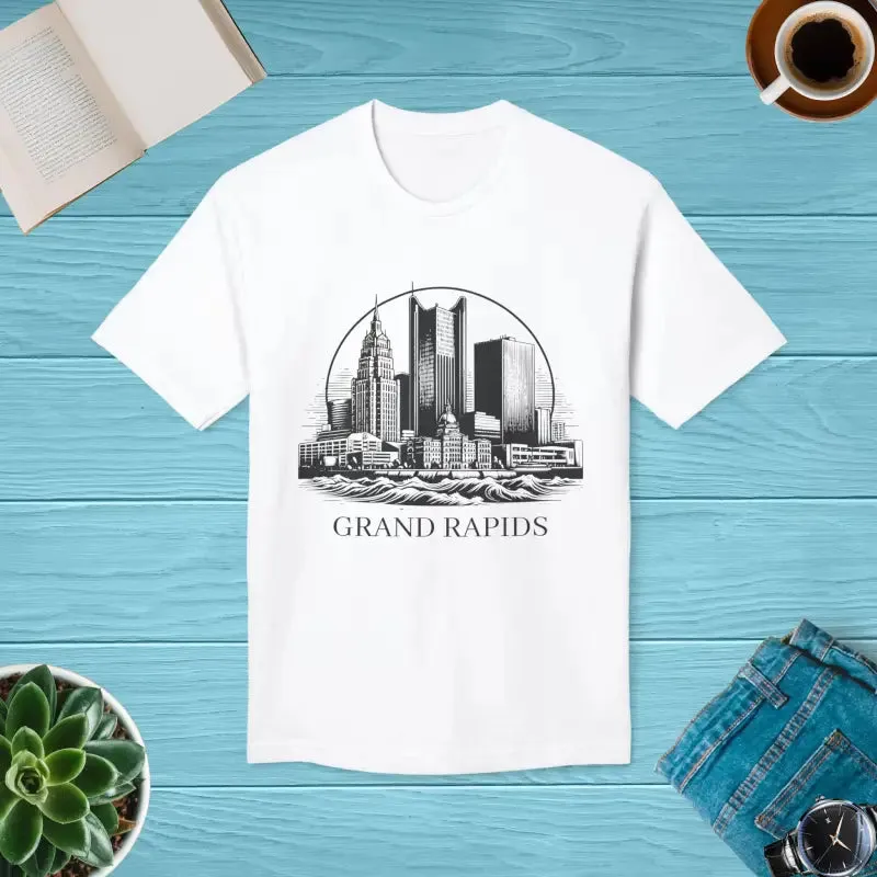 Grand Rapids Skyline Tee Urban Chic Comfort