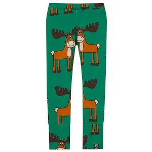 Green Moose Leggings