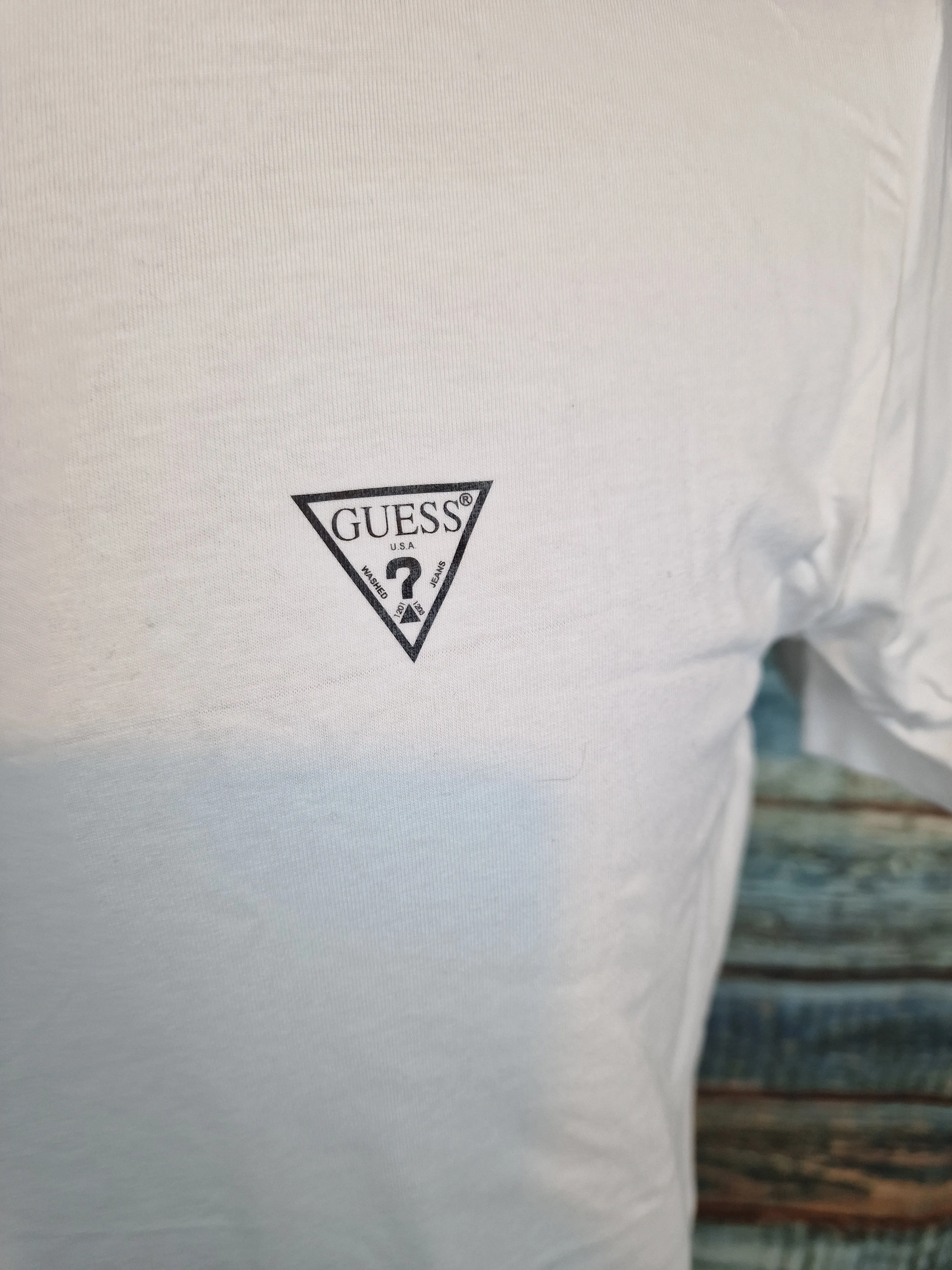 Guess 2 pack Triangle logo t-shirt