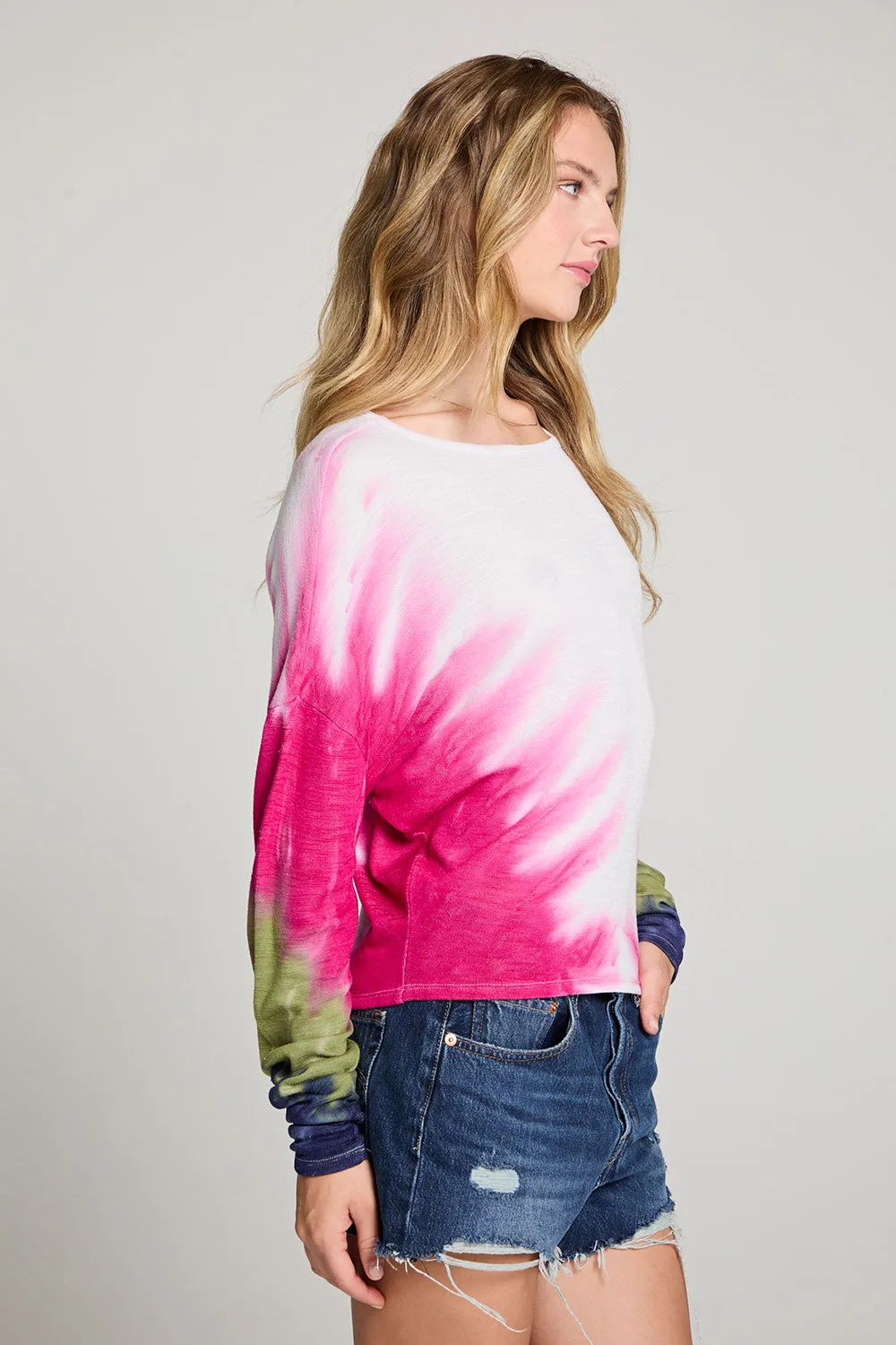Gwyneth Desert Breeze Tie Dye Long Sleeve