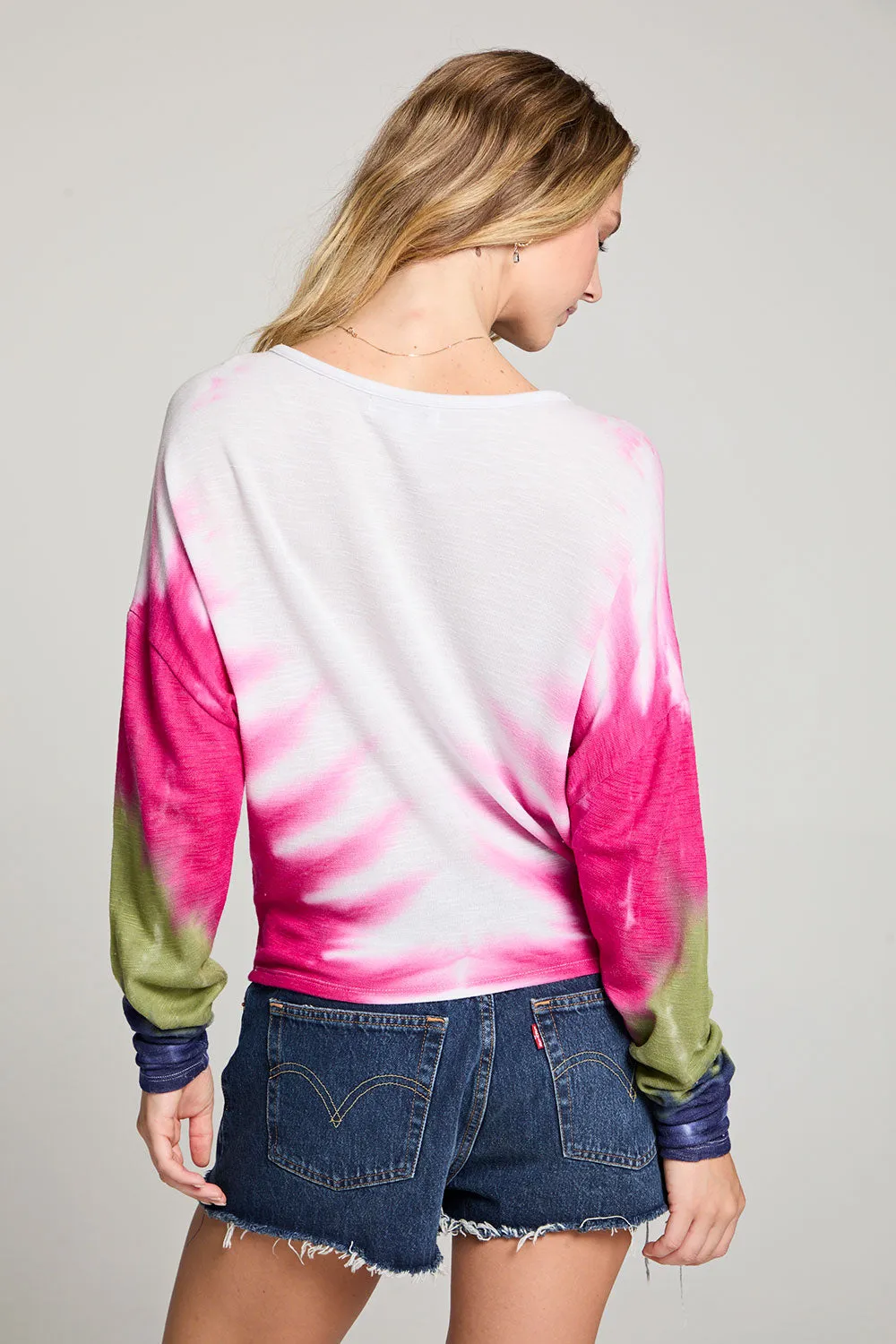 Gwyneth Desert Breeze Tie Dye Long Sleeve