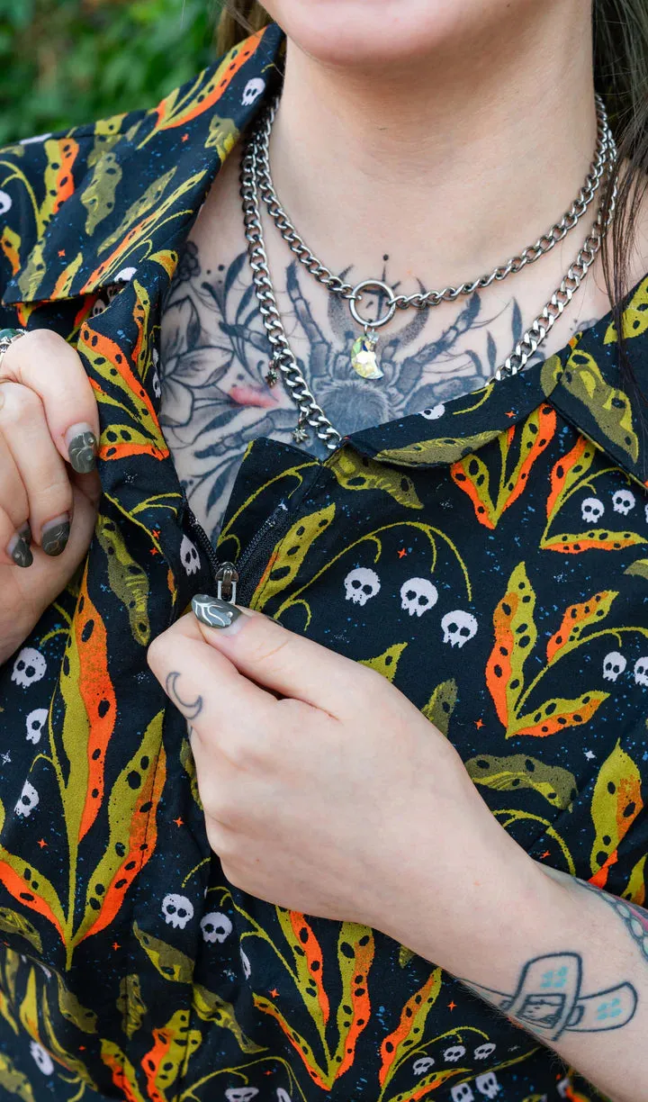 Halloween: Run & Fly x Clare Lewis Poison and Plants Stretch Jumpsuit