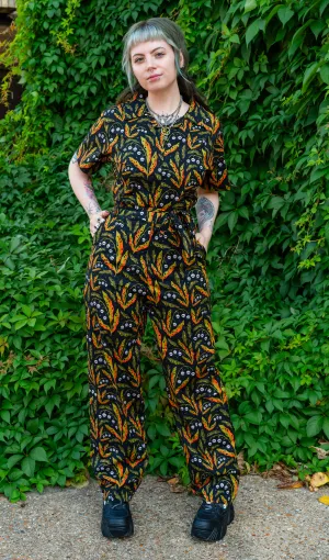 Halloween: Run & Fly x Clare Lewis Poison and Plants Stretch Jumpsuit