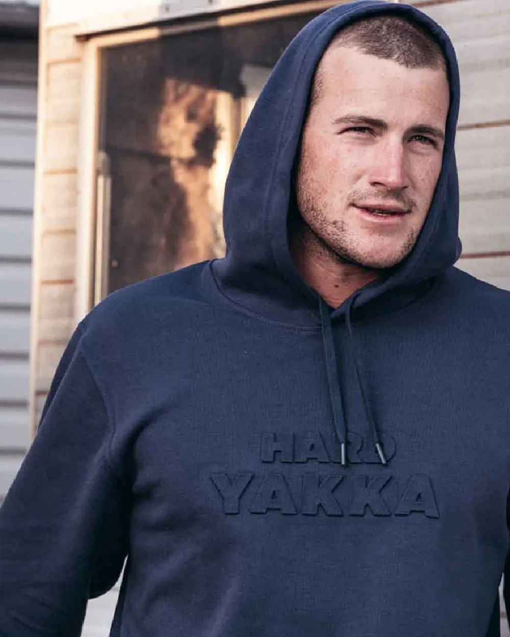 Hard Yakka Embossed Pullover Hoodie