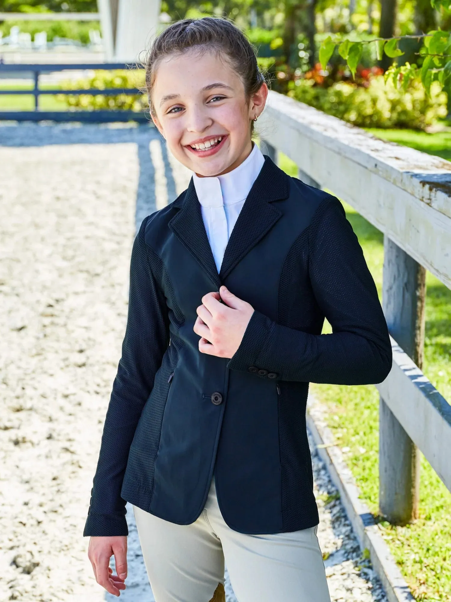 Harmony Jr. Mesh Show Coat