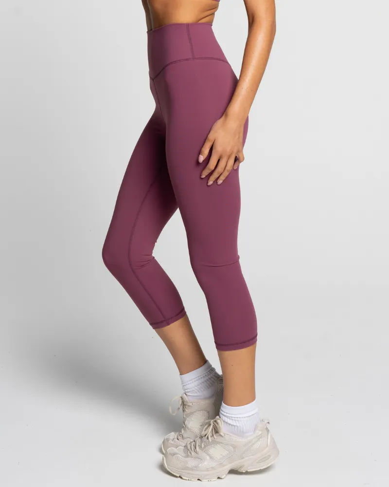 Hi-Rise 7/8 Legging - Merlot