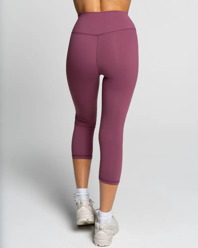 Hi-Rise 7/8 Legging - Merlot