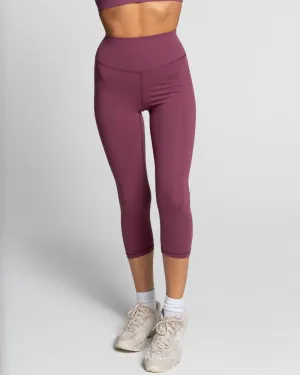 Hi-Rise 7/8 Legging - Merlot