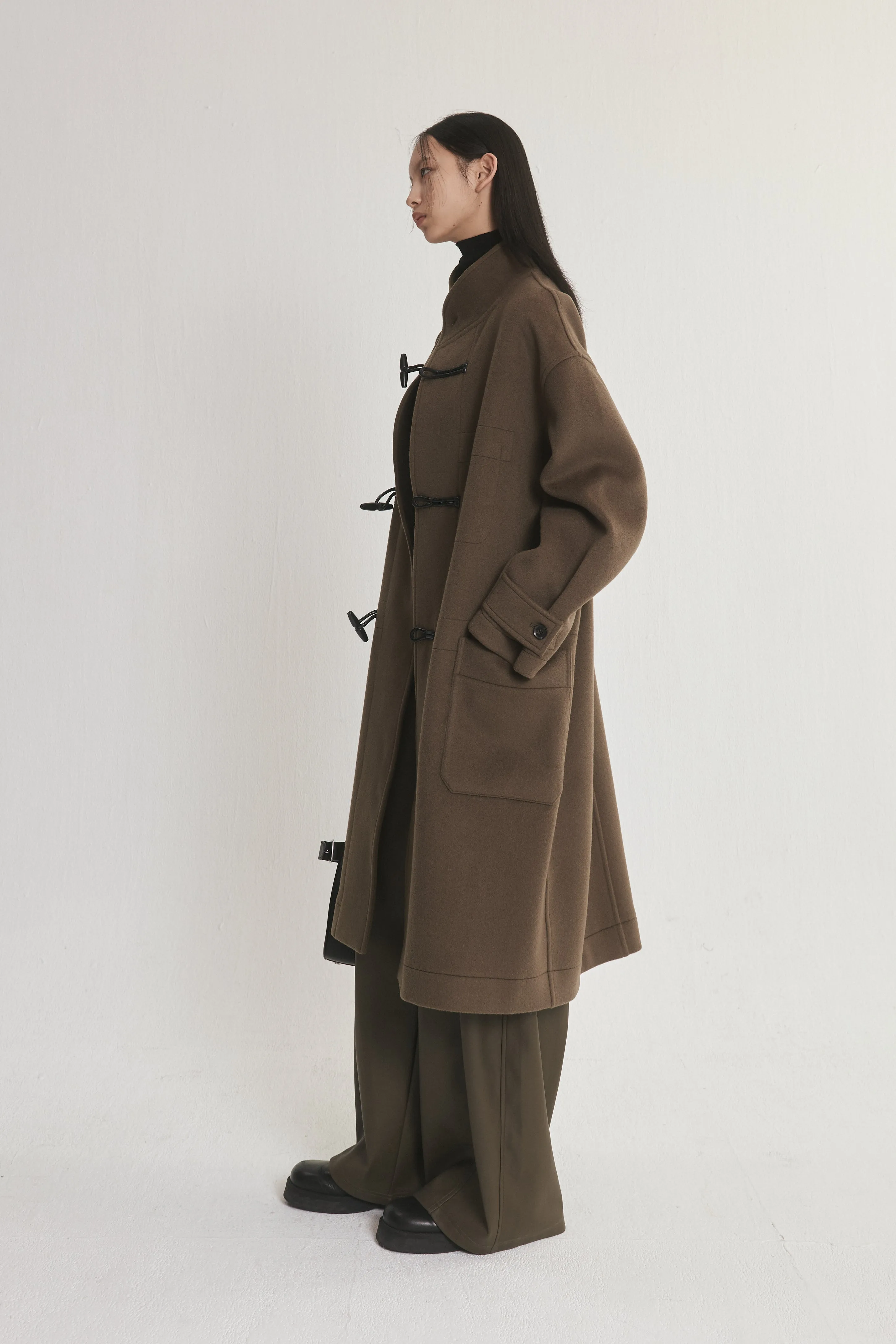 High-Neck Duffle Coat
