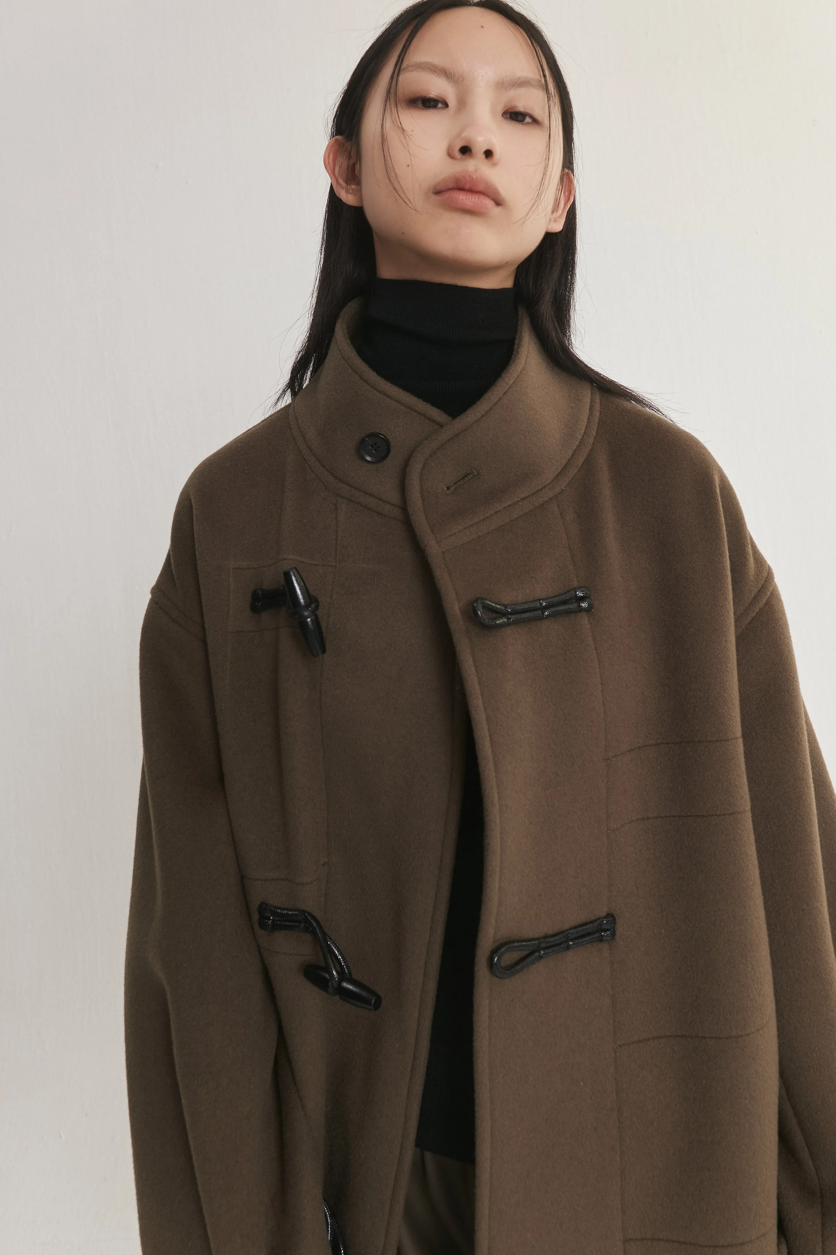 High-Neck Duffle Coat