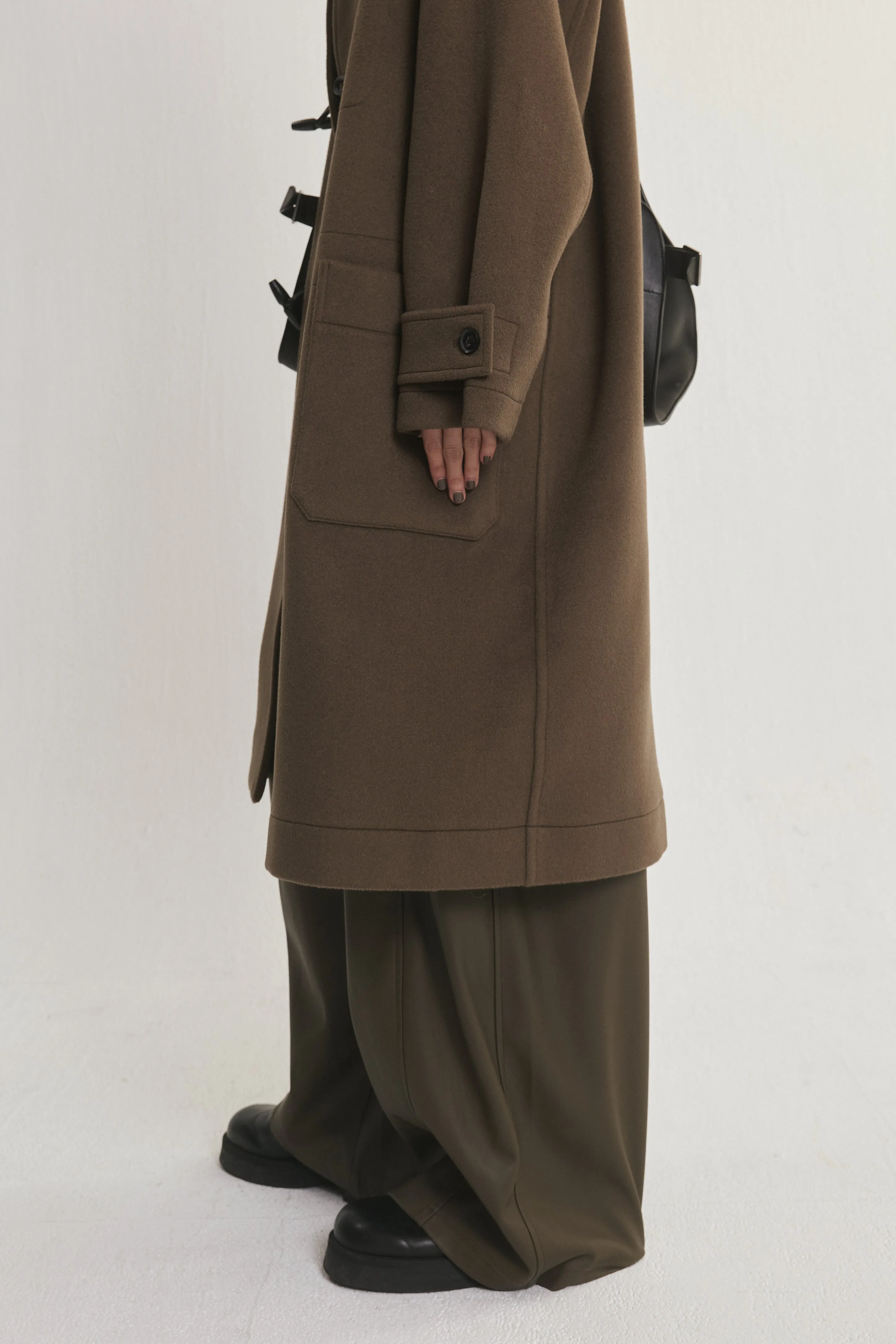 High-Neck Duffle Coat