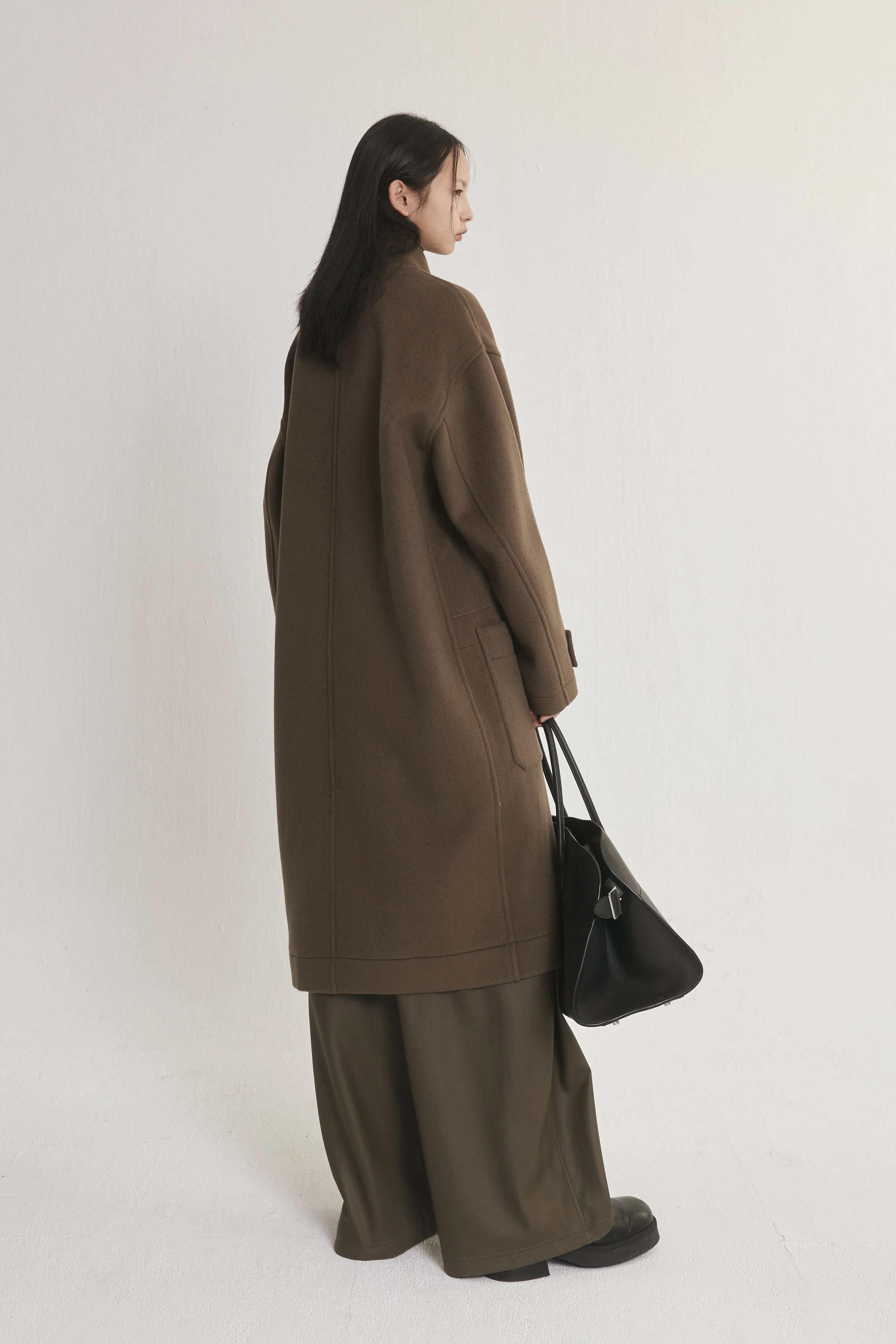High-Neck Duffle Coat