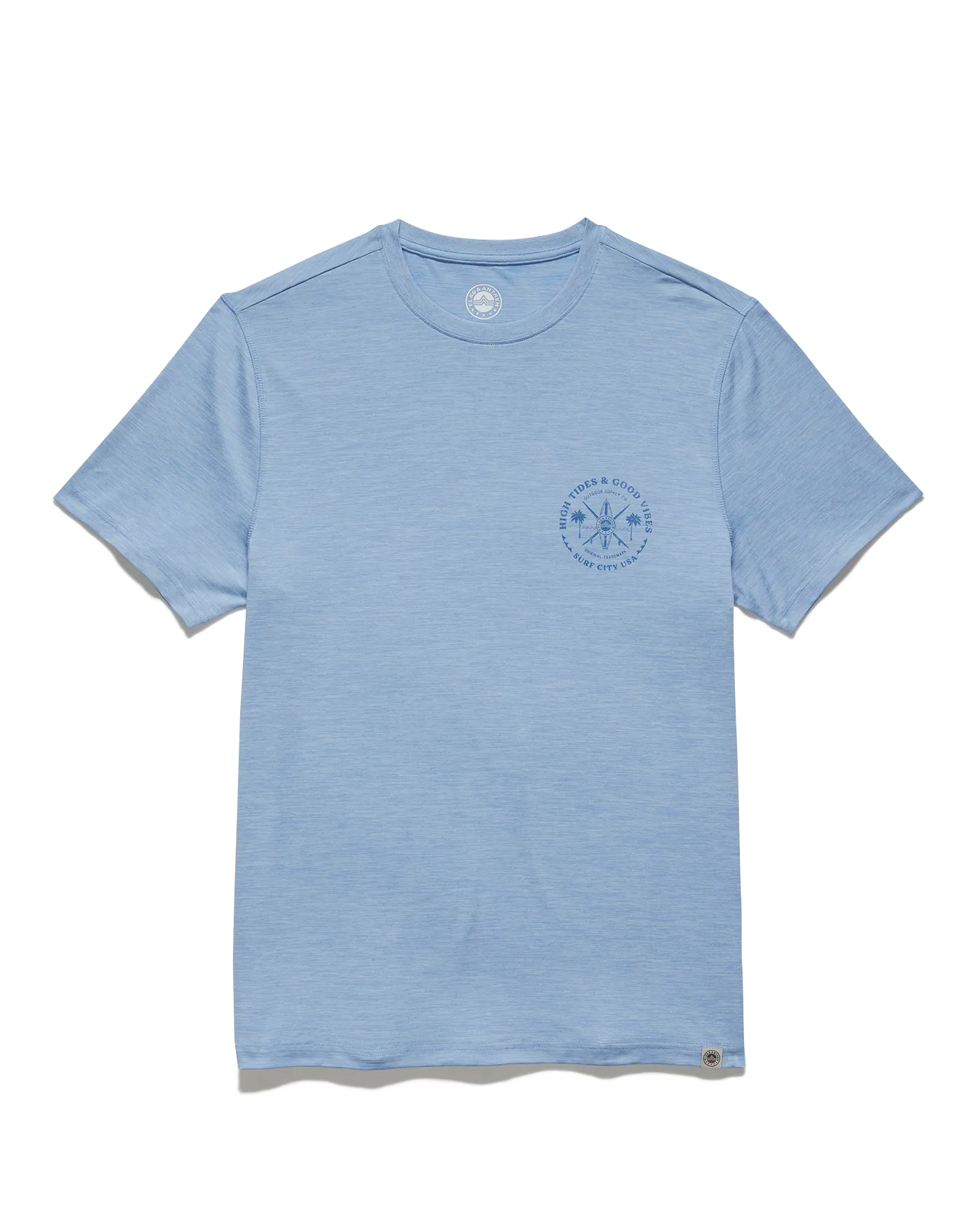 HIGH TIDES GOOD VIBES PERFORMANCE TEE