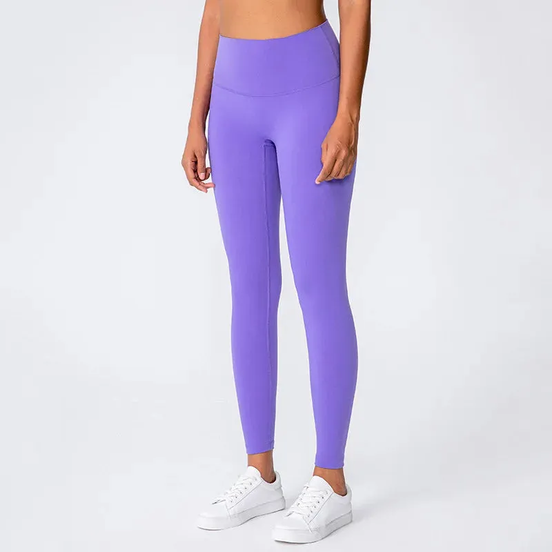 High Waist Push Up Workout Leggings for Women - Sporty Tights