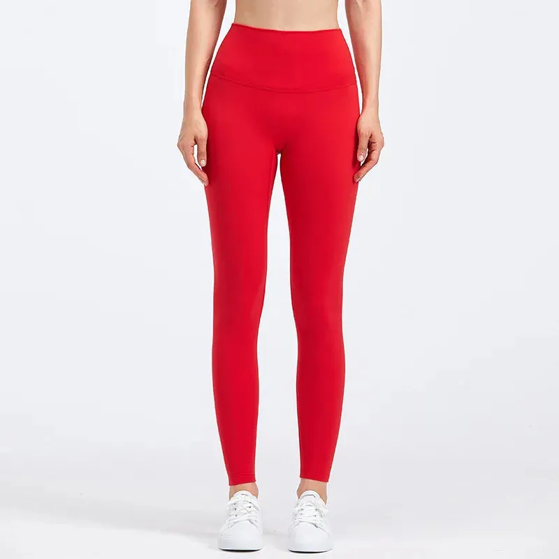 High Waist Push Up Workout Leggings for Women - Sporty Tights
