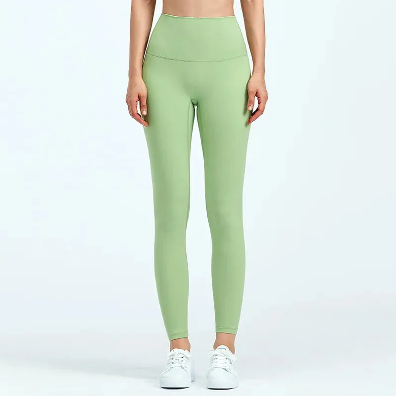 High Waist Push Up Workout Leggings for Women - Sporty Tights
