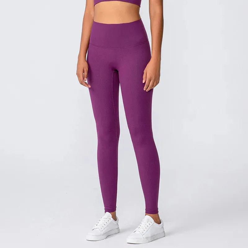 High Waist Push Up Workout Leggings for Women - Sporty Tights
