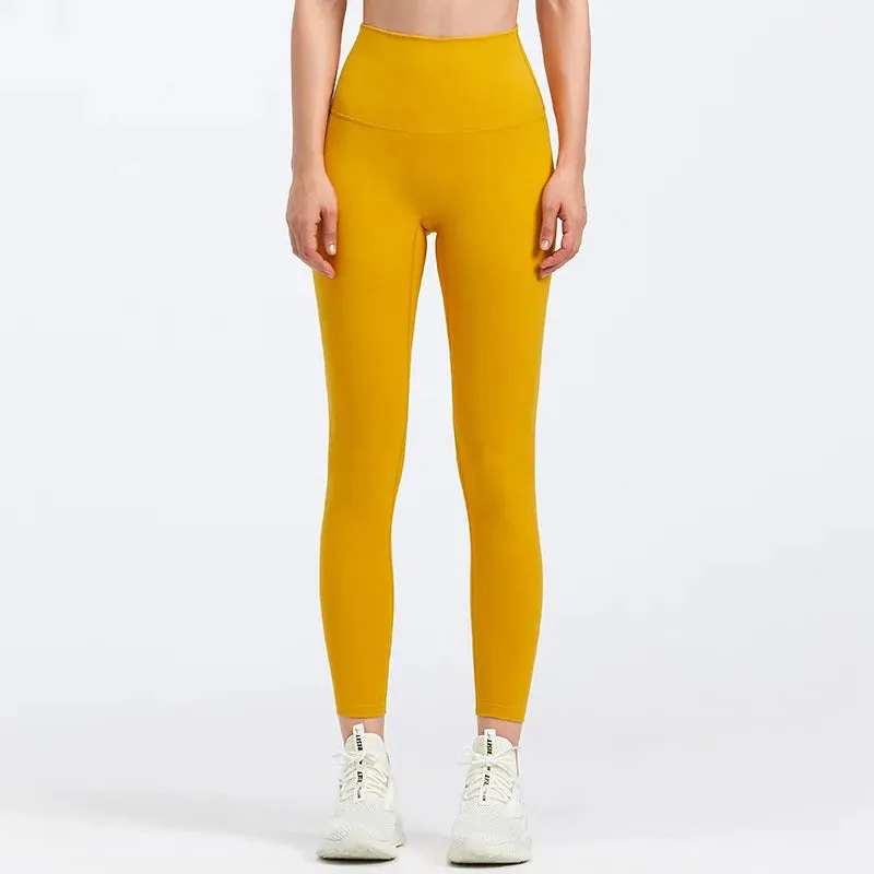 High Waist Push Up Workout Leggings for Women - Sporty Tights