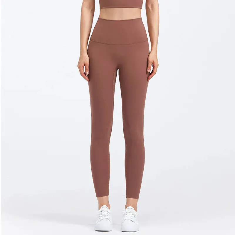 High Waist Push Up Workout Leggings for Women - Sporty Tights