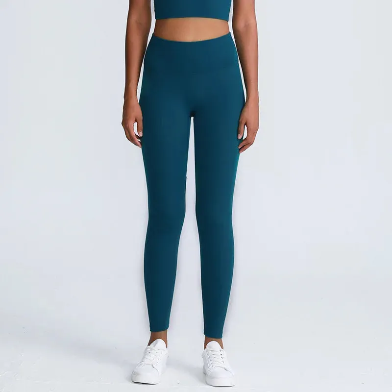 High Waist Push Up Workout Leggings for Women - Sporty Tights