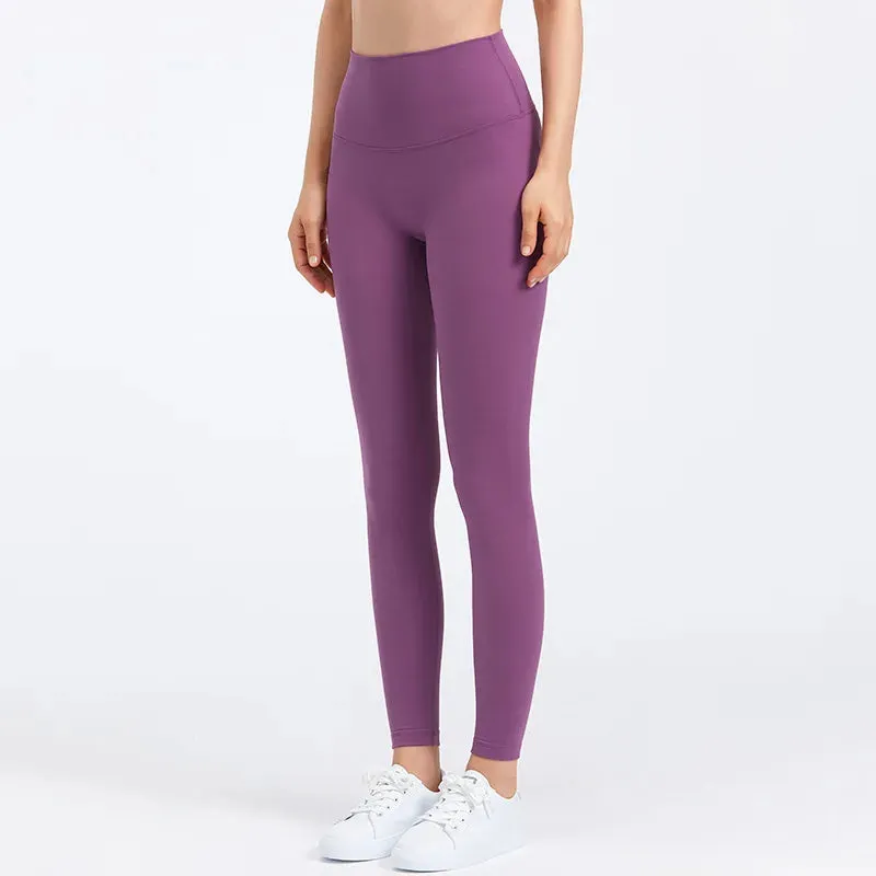 High Waist Push Up Workout Leggings for Women - Sporty Tights