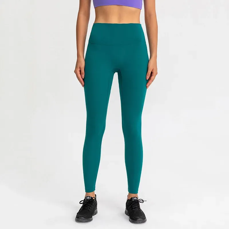 High Waist Push Up Workout Leggings for Women - Sporty Tights